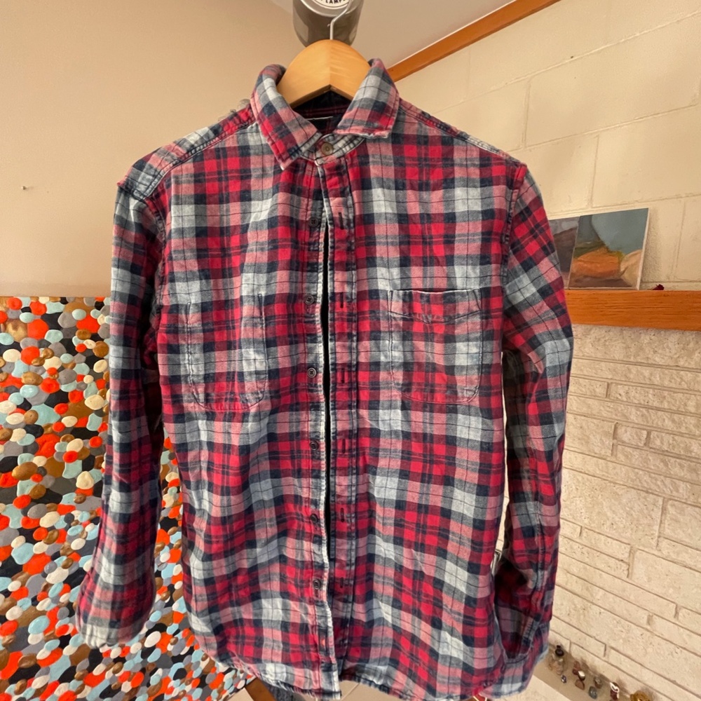 Faherity Reversible Indigo dyed Flannel - Picture 8 of 11